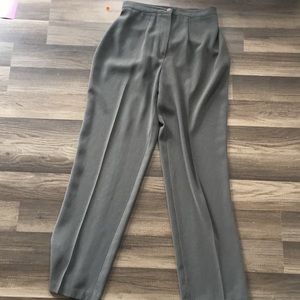 High waisted trousers